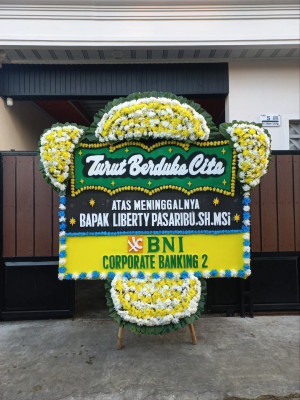 Papan Bunga Duka di Mengwi