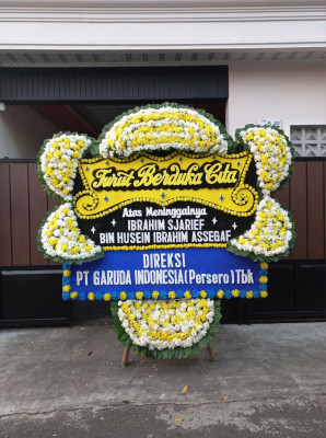 Papan Bunga Duka di Mengwi