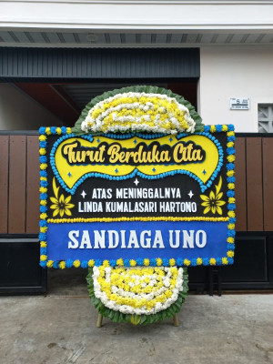 Papan Bunga Duka di Mengwi
