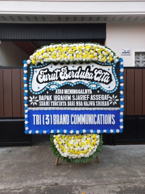 Papan Bunga Duka di Mengwi